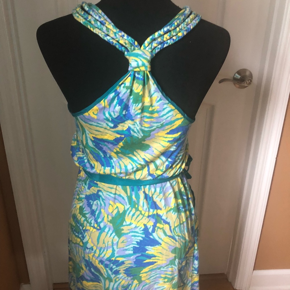 COPY - Charlie Jade tropical print dress size small